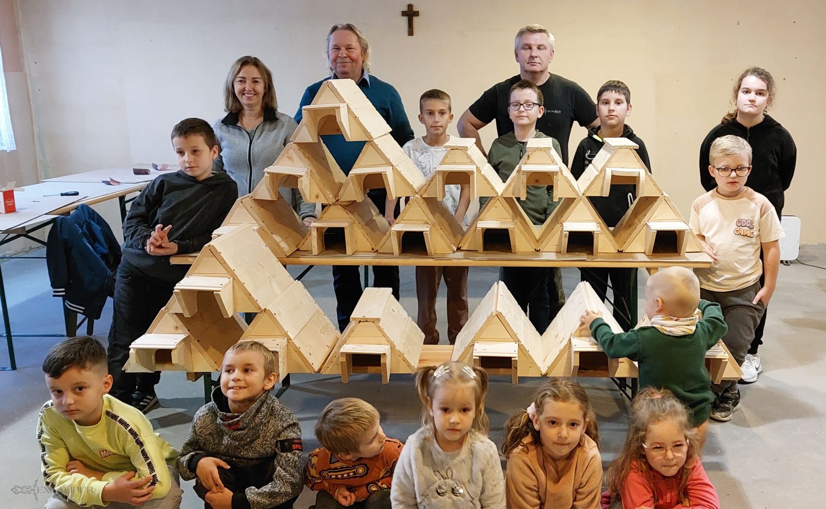Zbudujmy Domki dla Jeży - warsztaty dla dzieci w Lipiczu 2023